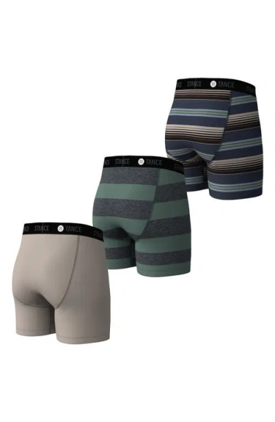 Stance 3-pack Boxer Briefs In Gray