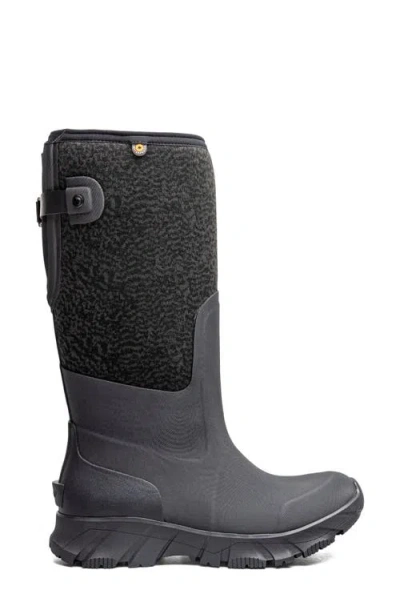 Bogs Whiteout Ii Waterproof Boot In Black