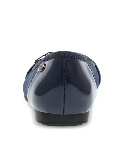 Anne Klein Akable Flat In Blue