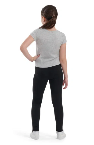 Splendid Kids' Solid Leggings In Black
