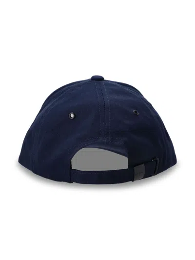 Paul Smith Mens Signature Stripe Zebra Logo Baseball Cap In Blue