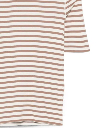 Closed Cotton Blend Striped T-shirt In Pattern