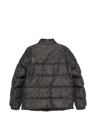 Etro Short Down Jacket In Black