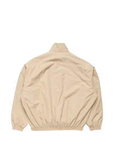 Acne Studios Reversible Logo Jacket In Neutral