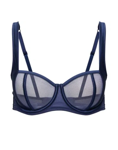 Adore Me Elen Unlined Balconette Bra In Multi