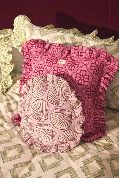 Tbco Cotton Shell Pillowcase In Pink