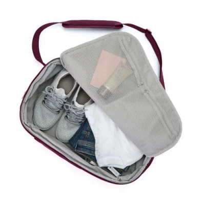 Baggallini Securtex Classic Anti-theft Convertible Travel Backpack In Red