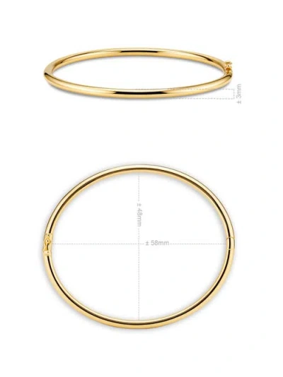 Devata 3mm Bangle Bracelet In Gold