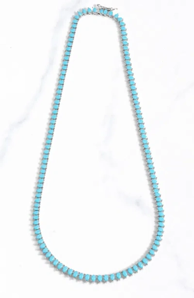 Native Gem Gumdrop Rainbow Gemstone Anklet In Multi