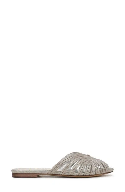 Sam Edelman Kathleen Slide Sandal In Silver