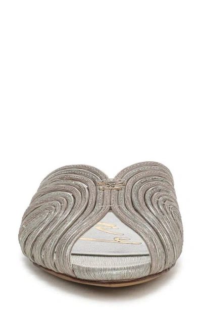 Sam Edelman Kathleen Slide Sandal In Silver
