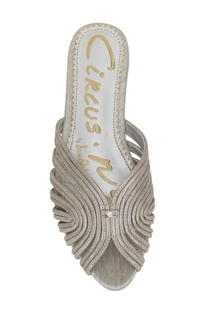 Sam Edelman Kathleen Slide Sandal In Silver