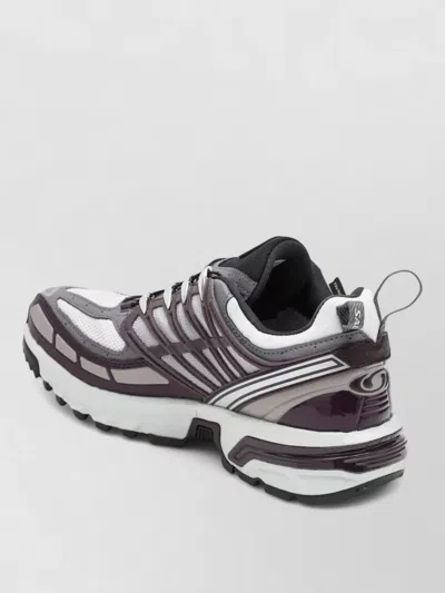 Salomon Mesh Panel Sneakers Pull Tab Rubber Sole In Multi
