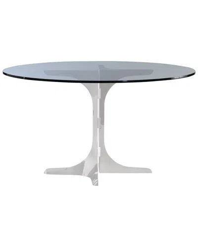 Bernhardt Nova Dining Table In Blue