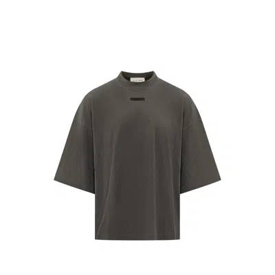 Essentials Merch T-shirt Boxy Fit In Grey