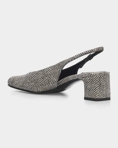 Jimmy Choo Eyla 45mm Herringbone Slingback Pumps In Multi