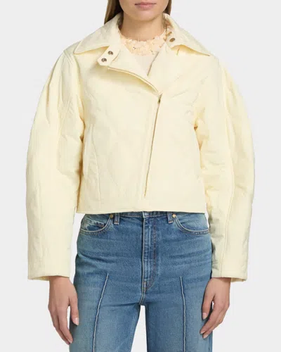 Ulla Johnson Leonie Quilted Jacket In Multi