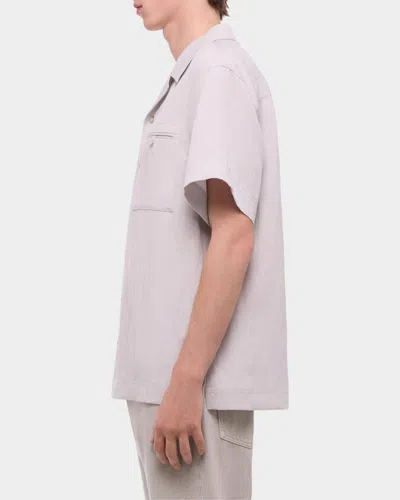Helmut Lang Solid Camp Shirt In Multi