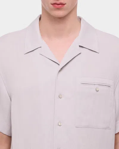 Helmut Lang Solid Camp Shirt In Multi
