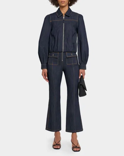 Cinq À Sept Cinq A Sept Estella Jacket In Indigo