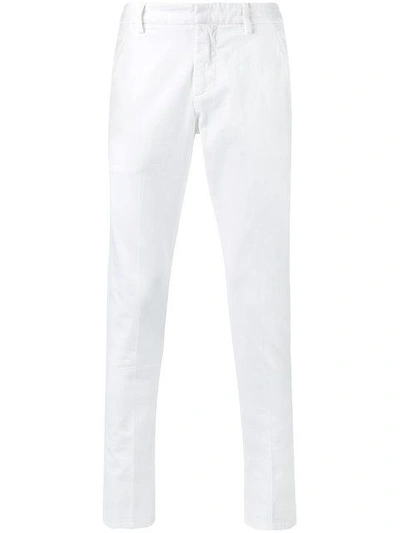 Shop Dondup Straight Jeans - White