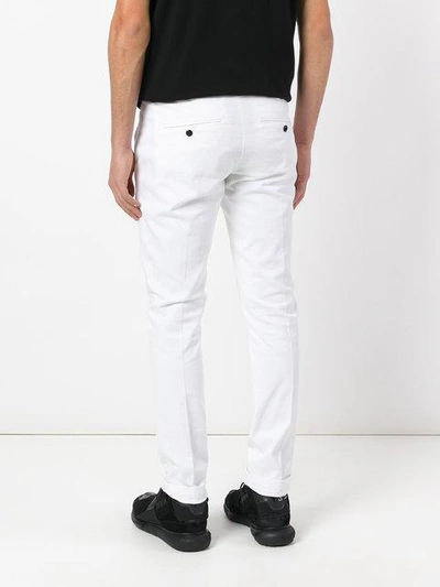 Shop Dondup Straight Jeans - White