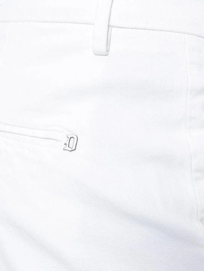 Shop Dondup Straight Jeans - White