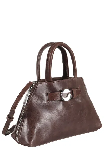 Coperni Mini Data Top Handle Bag In ["brown"]