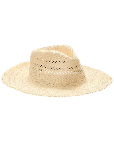 Rag & Bone Elle Perf Fedora In Beige