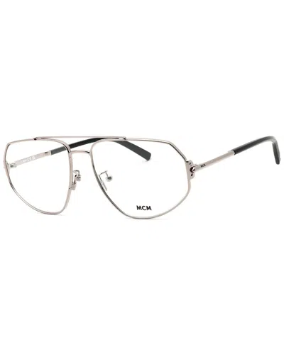 Mcm Unisex 58mm Optical Frames In Silver