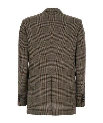 Tagliatore Jasmine Double-breasted Check-pattern Jacket In Brown
