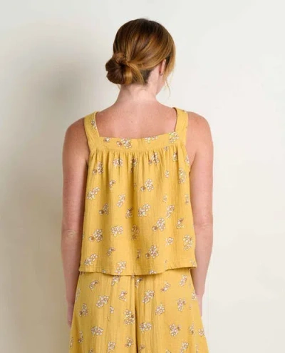 Toad And Co Toad & Co Tate Double Weave Tank In Yellow