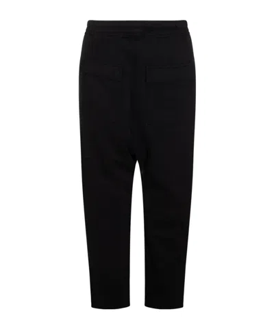 Thom Krom Drawstring Casual Pants In Black