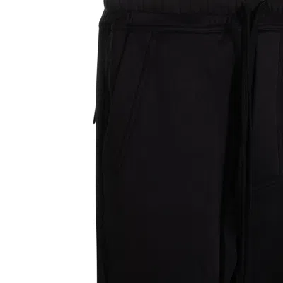 Thom Krom Drawstring Casual Pants In Black