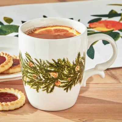 Tag Citrus Grove Ceramic Mug In White
