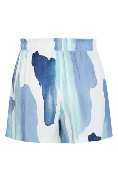 City Chic Surface Level Shorts In Multi
