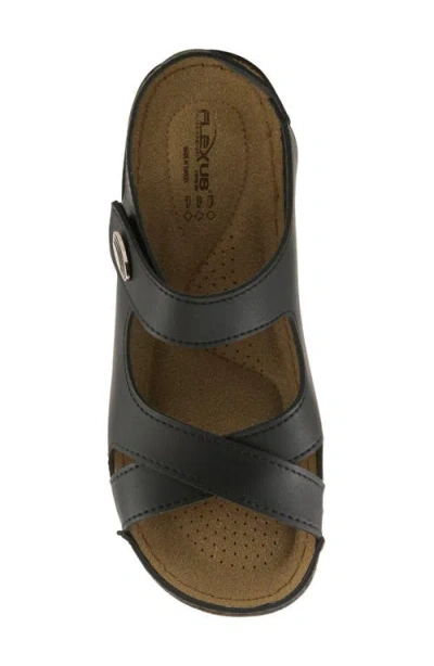 Flexus By Spring Step Slingback Sandal In Black