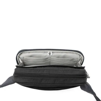 Baggallini Securtex Journey Anti-theft Belt Bag In Black