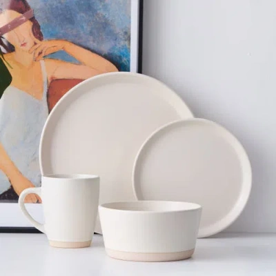 Stone Lain Jules Stoneware 32-piec Dinnerware Set In Neutral