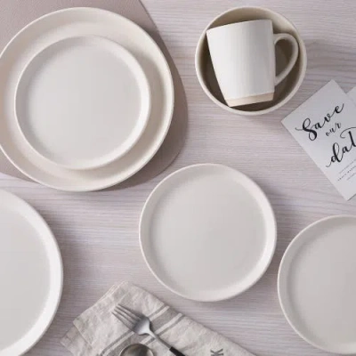 Stone Lain Jules Stoneware 32-piec Dinnerware Set In Neutral