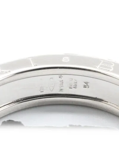 Pre-owned Bvlgari 2010s B-zero1 Ring In Silver