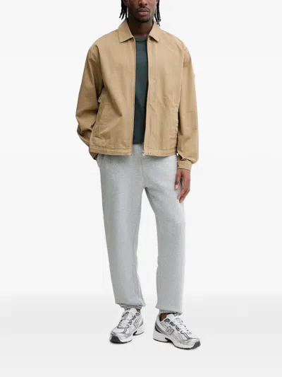 ARRAYANES LOGO-PATCH ZIP-UP JACKET