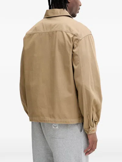 ARRAYANES LOGO-PATCH ZIP-UP JACKET