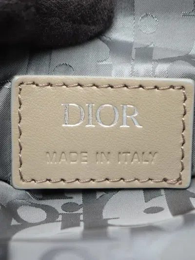 Pre-owned Dior 2010s Saddle Belt Bag In Neutrals