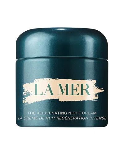 La Mer Rejuvenating Night Cream With Marine Retinol Alternative For Anti-aging In Transparent
