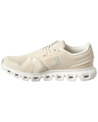 On Running Cloud 6 Sneakers With Textured Upper And Safeboard Sole In Neutral