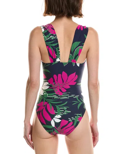 Carmen Marc Valvo One-piece In Blue