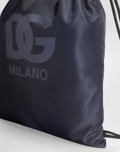 Dolce & Gabbana Nylon Backpack With Logo