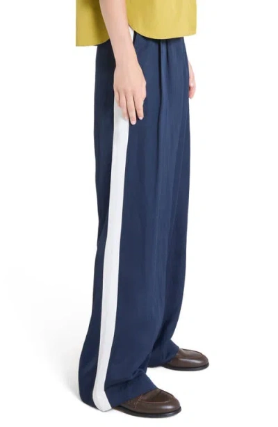 Twp Sulli Side Stripe Pants In Blue