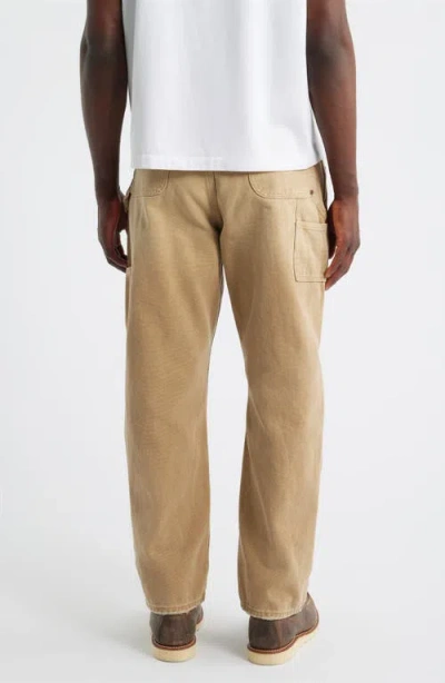 Rolling Loud Notebook Cotton Blend Work Pants In Brown